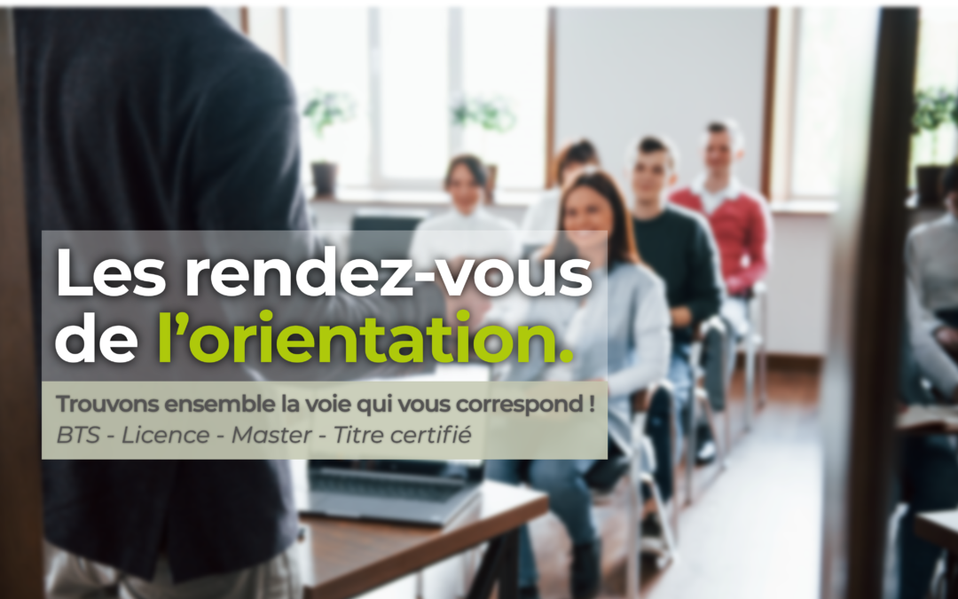 Rendez-vous de l’orientation : rencontrons-nous à partir de janvier 2022 !