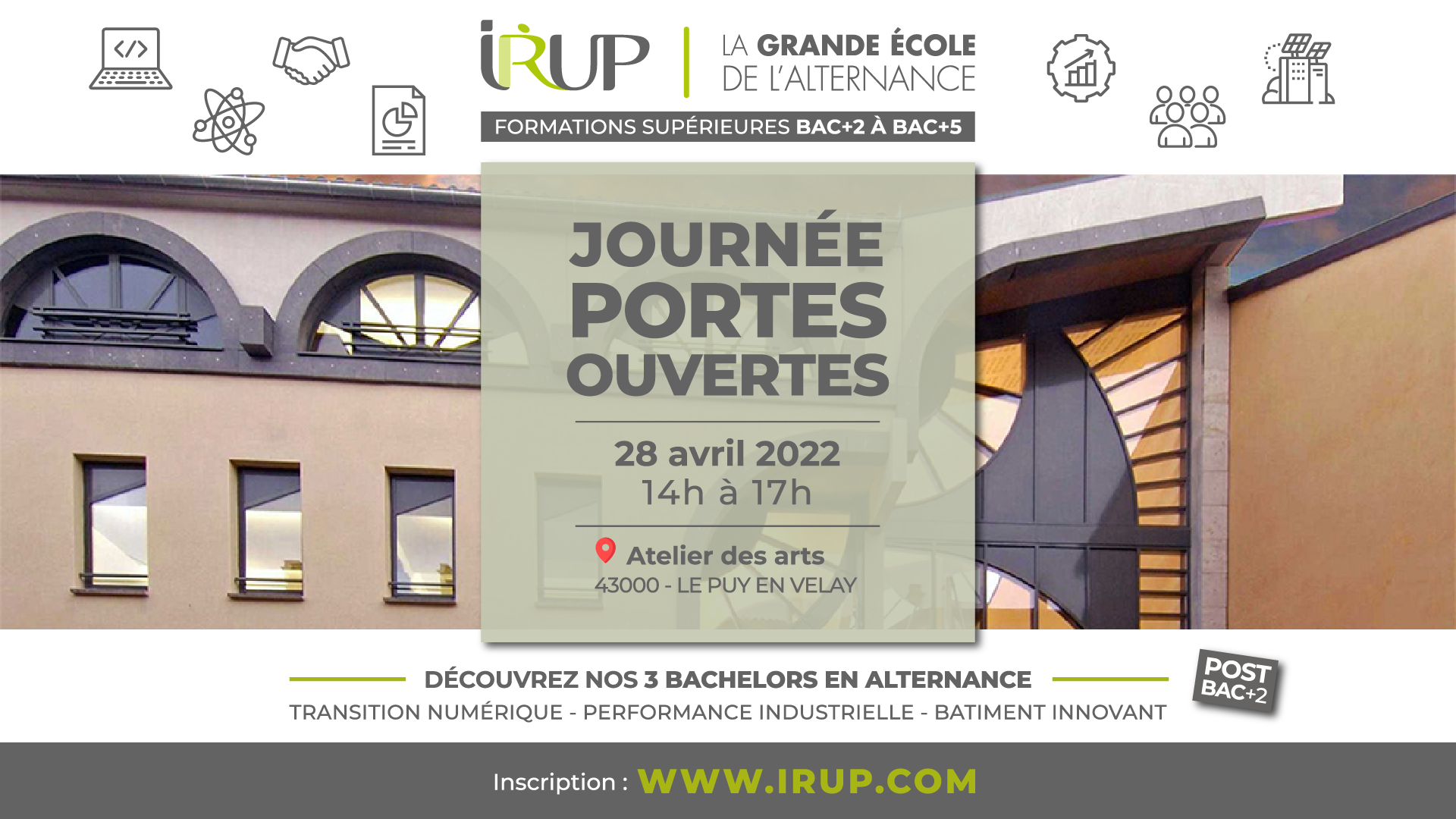 JPO IRUP PUY EN VELAY JPO IRUP PUY EN VELAY