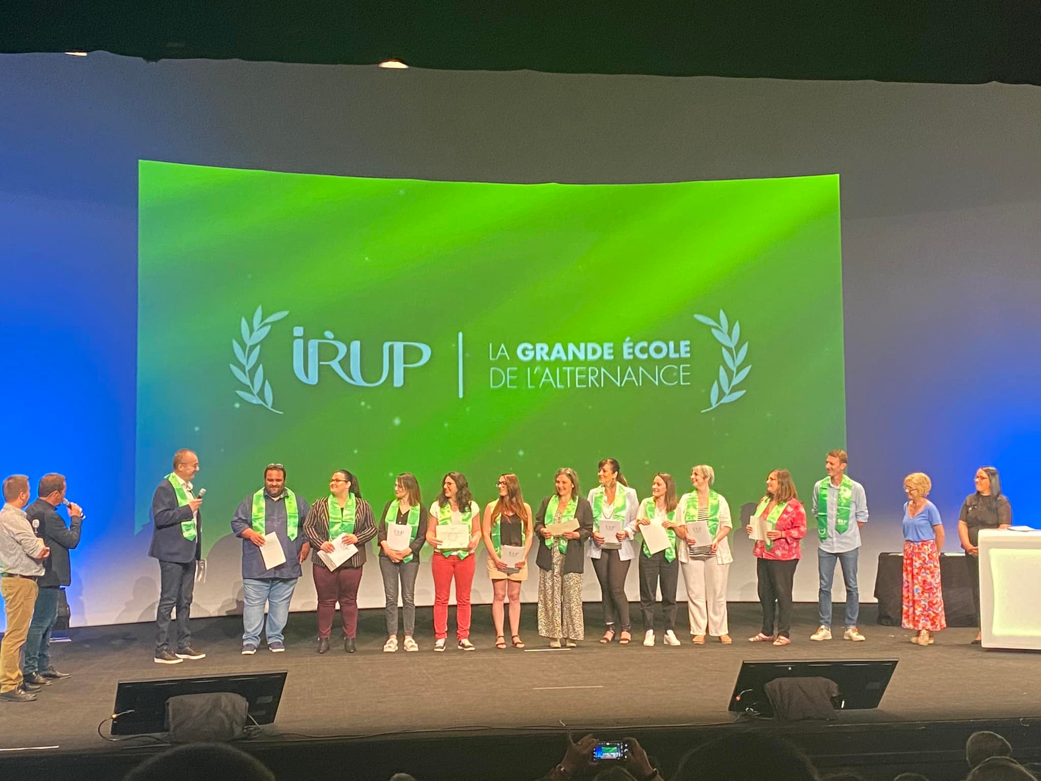 remise des diplomes irup 2022