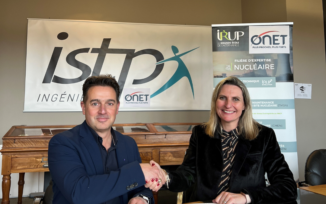 20 ans de partenariat / Onet renouvelle sa confiance au plus grand pôle de formation en alternance pour le nucléaire français !