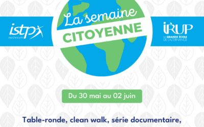 L’IRUP s’engage pour l’écologie et la citoyenneté lors de sa Semaine Citoyenne